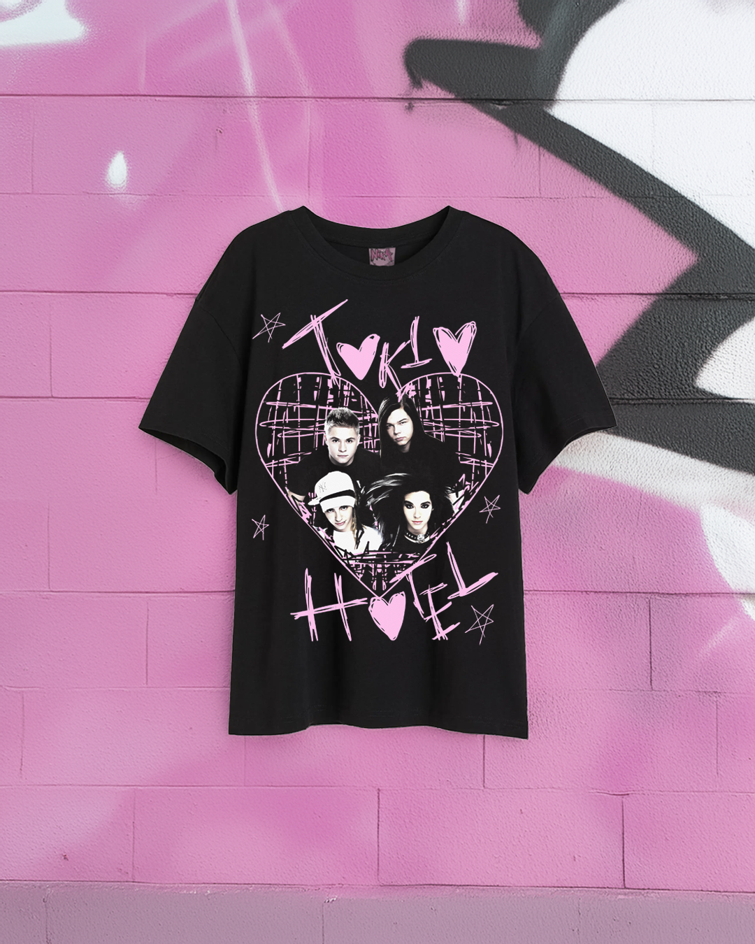 Camiseta de ajuste holgado unisex     I love tokio (pieza limitada)