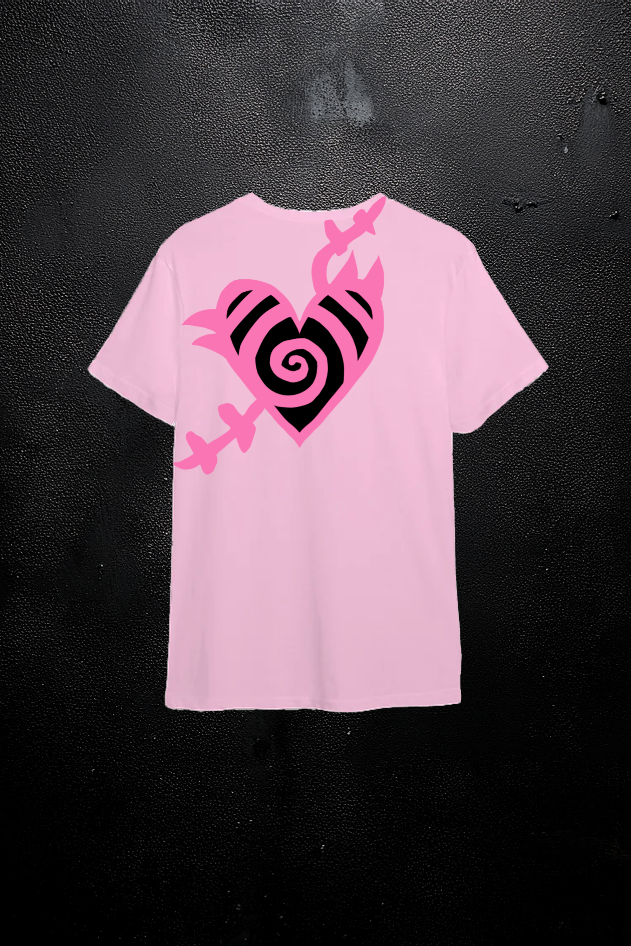 Camiseta de ajuste holgado unisex con estampado de Nika Bunny la mascota de la marca