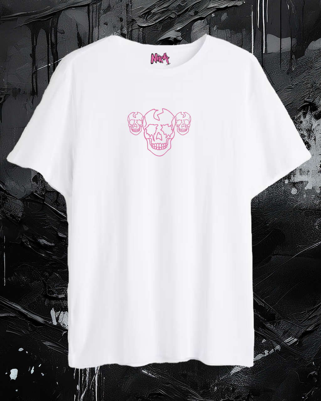 camiseta de ajuste holgado unisex phantom bride