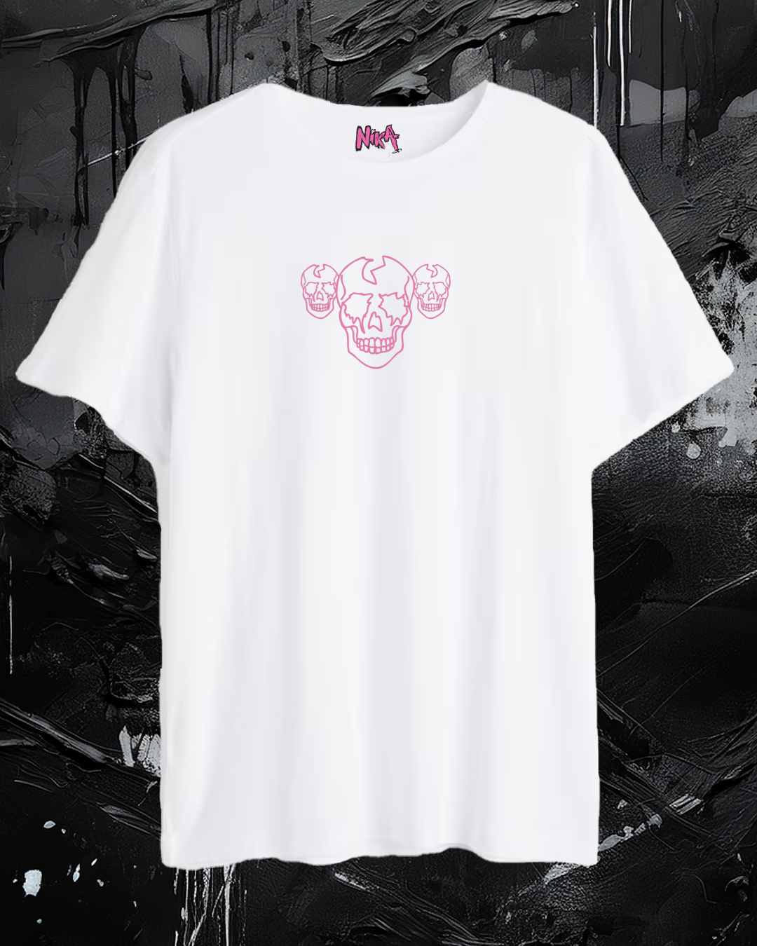 camiseta de ajuste holgado unisex phantom bride