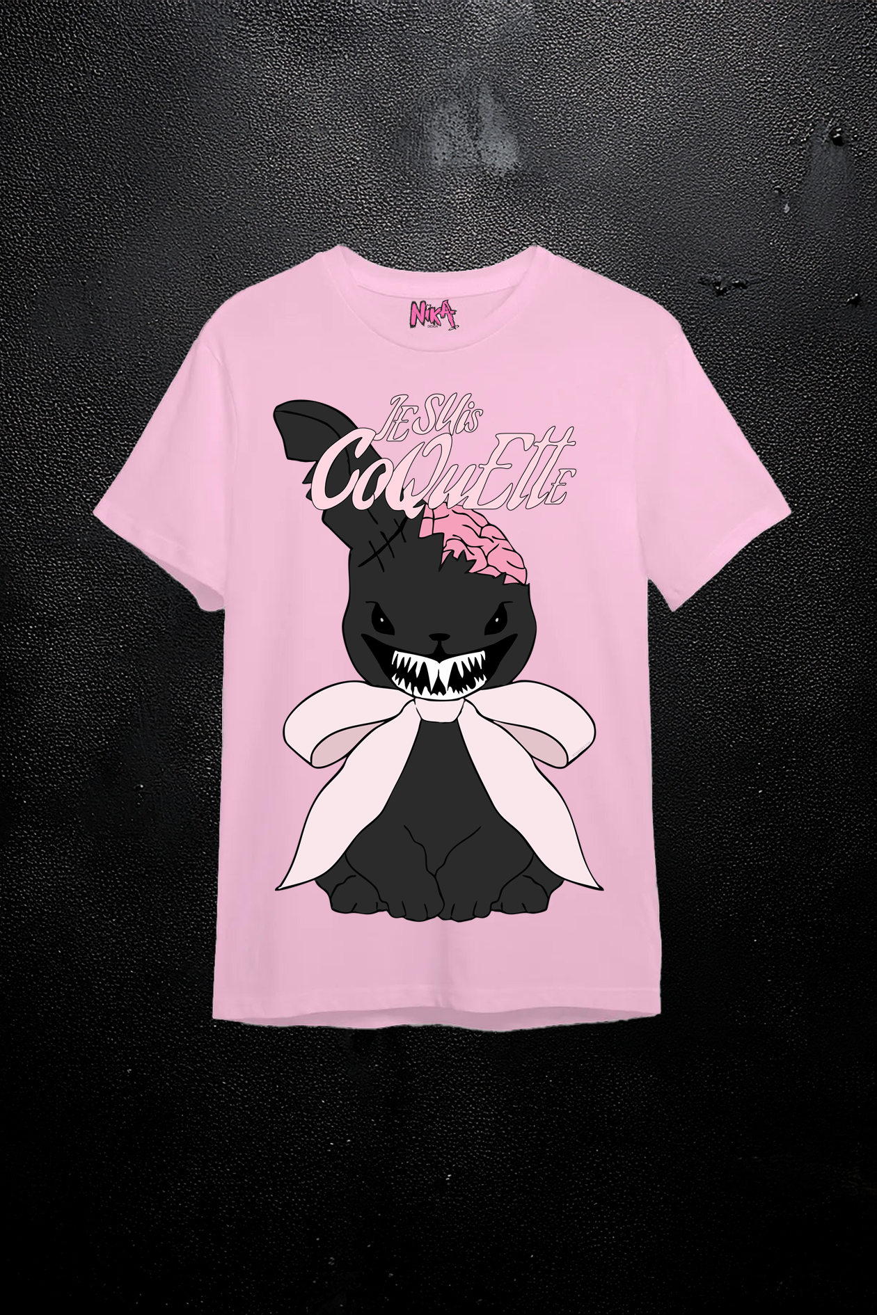 Camiseta holgada  Je suis coquette unisex