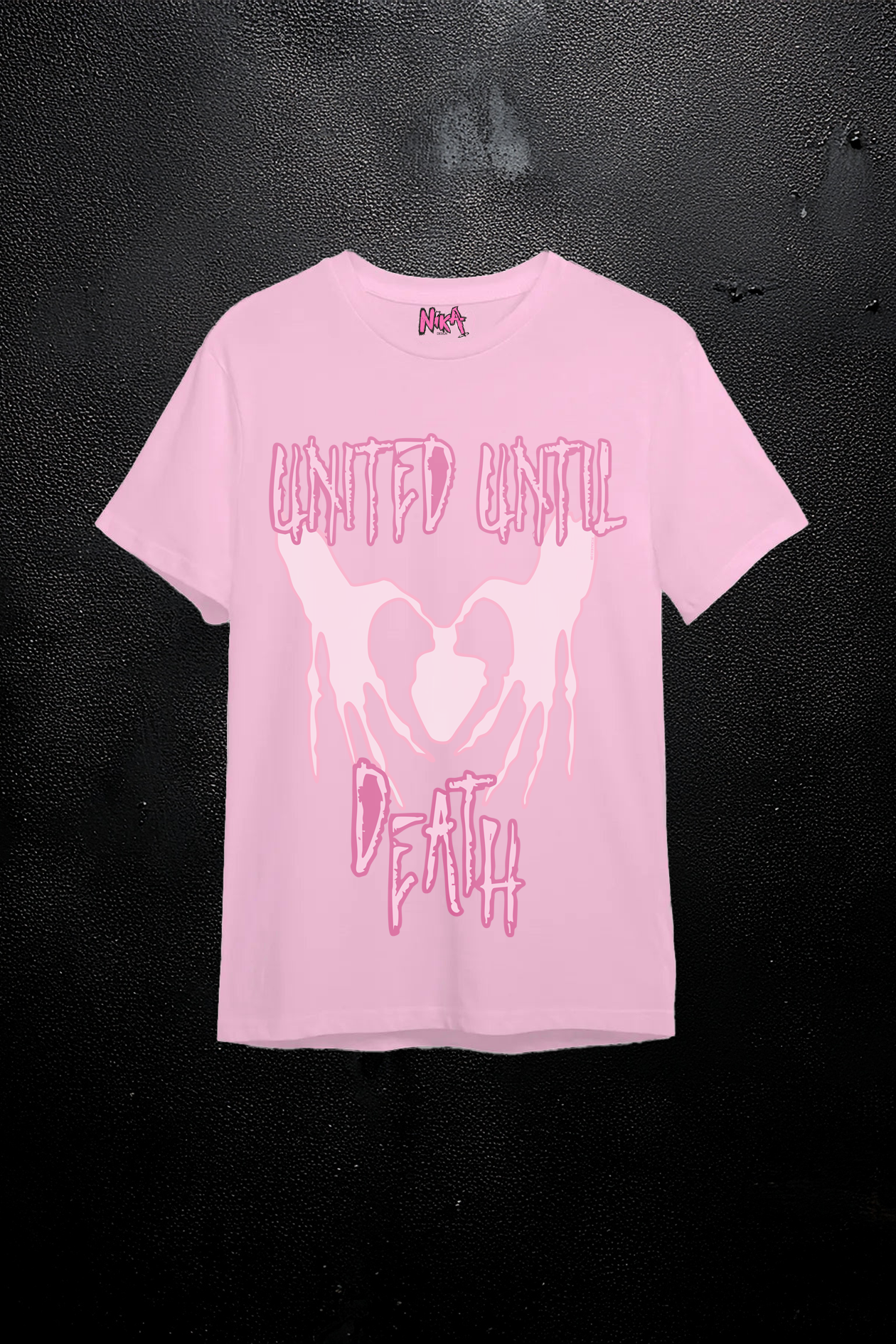 Camiseta holgada  United until death unisex